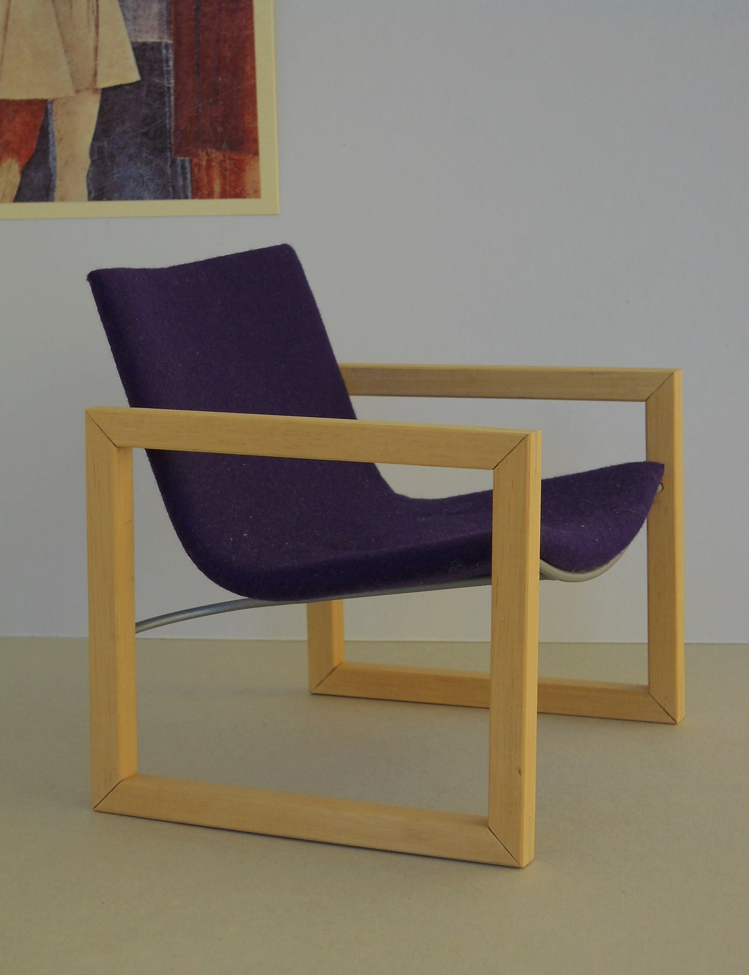 Maquette sedia